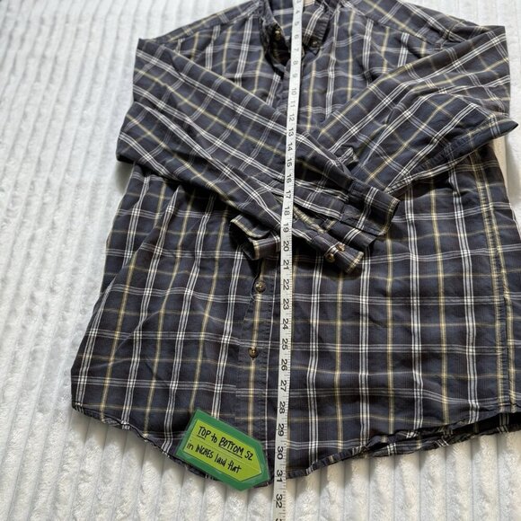The Original Arizona Jean Company Plaid Button Down Mens SZ Med 733790 - Picture 10 of 15